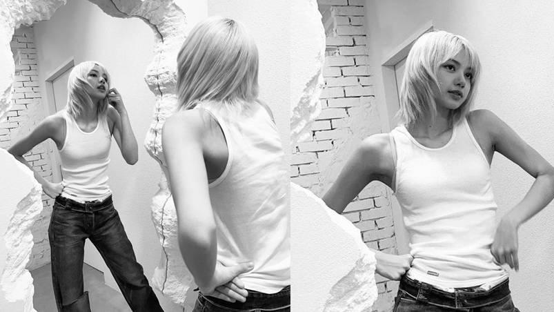 生菜|BLACKPINK Lisa换新发型了！超性感「狼尾剪」获700万点赞