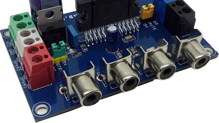 |TB2941HQ实物板49W BTL 4通道音频功率放大器