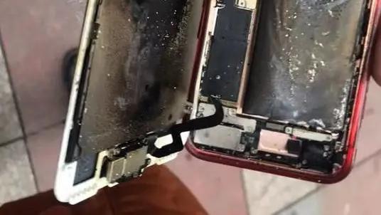 华为手机|女生称华为手机教室内自燃冒烟：目前已送去检修