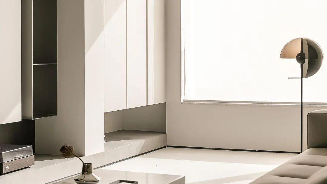 95后的独居生活，用微水泥打造106㎡空间，整洁安静，好高级