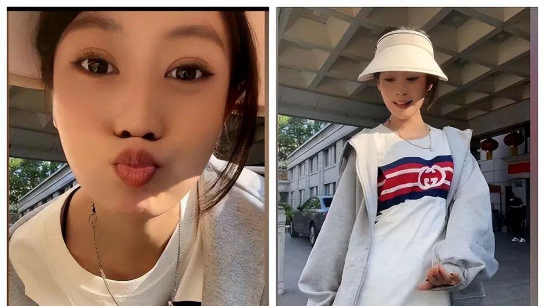 宋晓峰女儿被北电录取太兴奋，穿3000多T恤街头跳舞，大眼睛一点不像爸