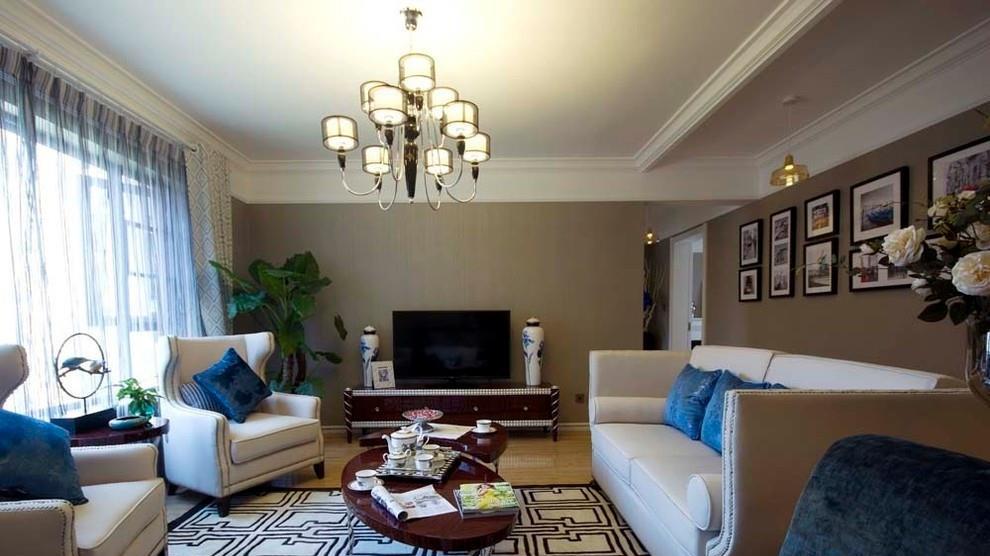 发小最爱轻奢家装，又舍不得花钱，不吊顶只贴壁纸，效果惊人！