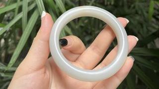 |和田玉素纹手镯