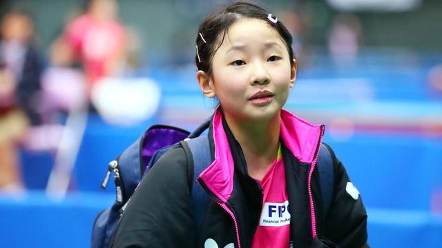 伊藤美诚|连胜61局！日乒14岁小将连克国乒两将，下轮对决伊藤美诚模仿者