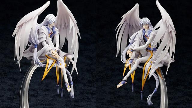 百变小樱|《魔卡少女樱》月手办超好看，悬空坐姿，身穿白衣成了禁欲系颜色