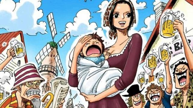 海贼王|海贼王新剧场版：玛琪诺手中的孩子又是谁的？击败乌塔又要靠罗