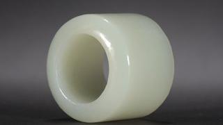 |回流-和田玉素面扳指