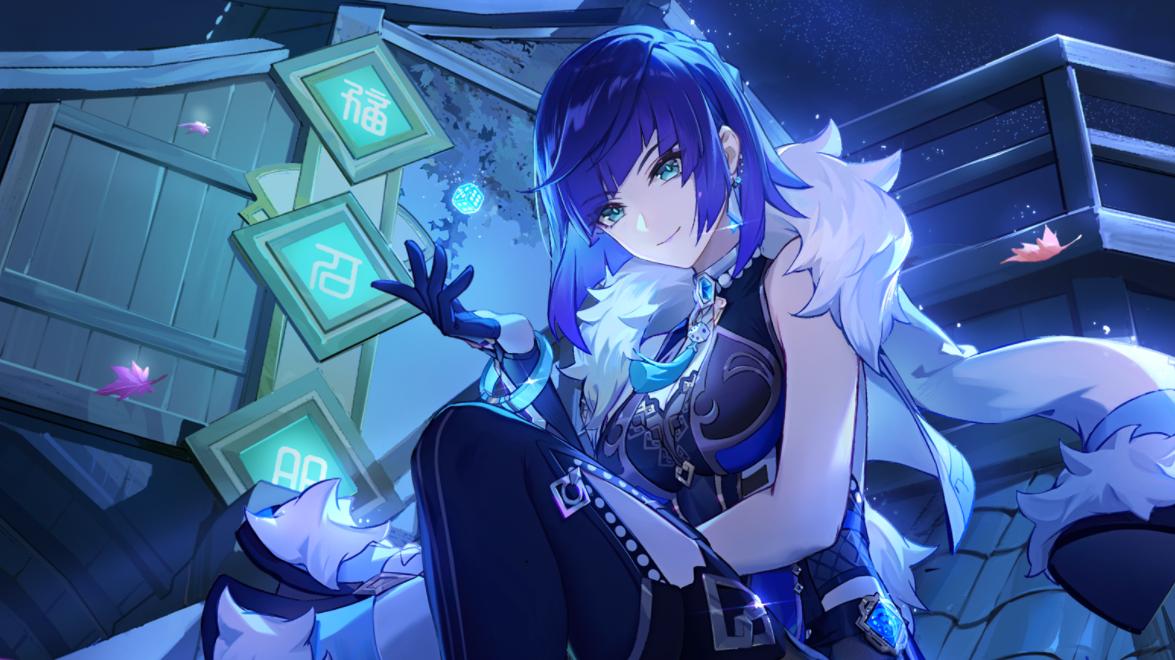 原神|原神：夜兰背后霞帔的来历，居然是抢至冬女皇的，她这么勇的吗？