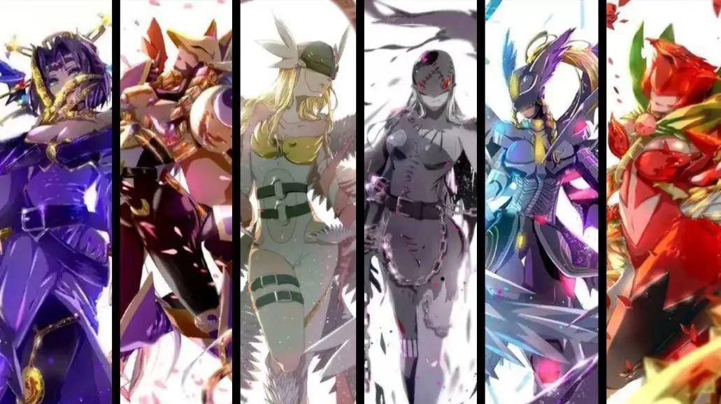 数码宝贝|童年女神：那些惊艳的女性数码宝贝！