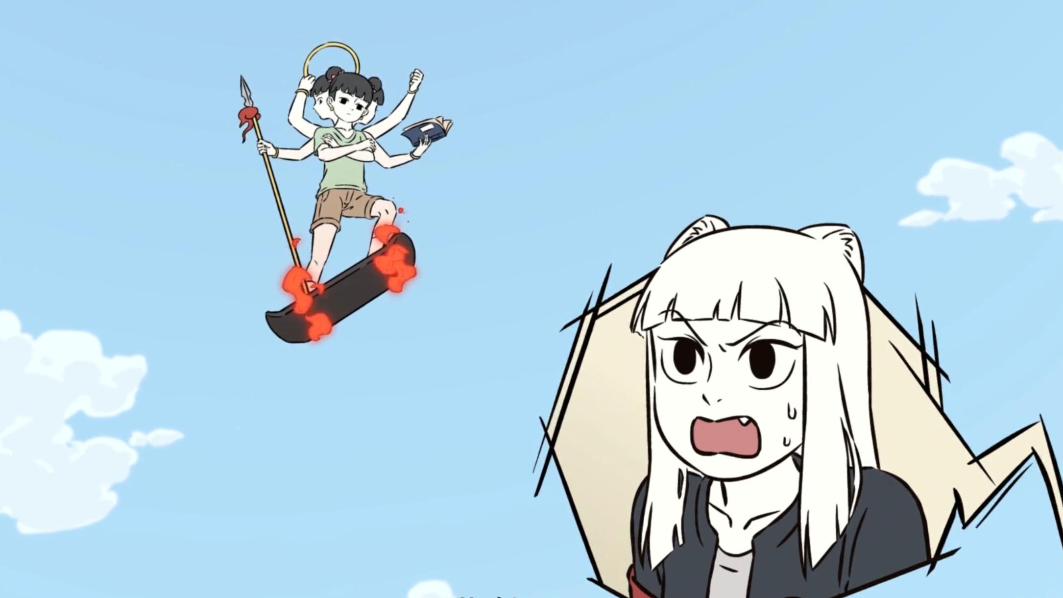 哪吒|非人哉：哪吒把隔壁大婶吓坏了，咱们盘点下他的爱好