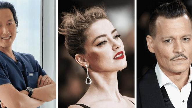 约翰尼·德普|德普与前妻是否动过脸？网红专家：她动过鼻子和嘴唇