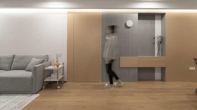 93平的温馨公寓，现代北欧的设计理念，和凌乱说再见