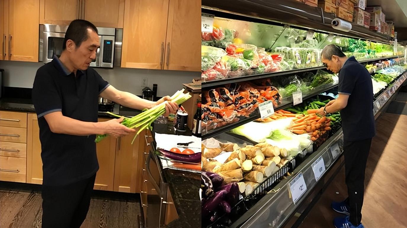 张译|72岁张艺谋帐篷内吃饭！坐塑料凳十分简朴，沈腾张译带妆一脸黢黑