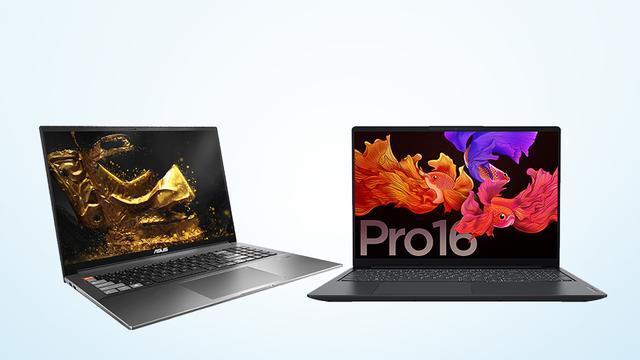 华硕灵耀|6499的联想小新Pro16对比6999的华硕灵耀Pro16，差价体现在哪？