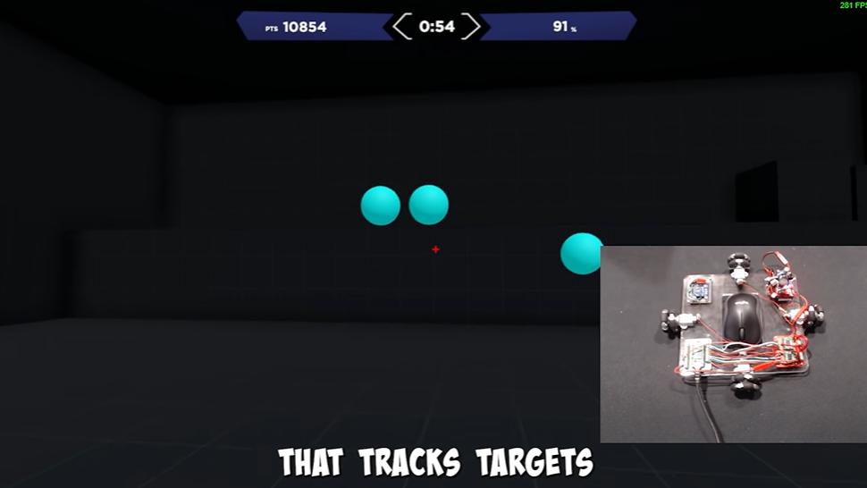 机械|机械达人设计了一款物理FPS外设，评分超越专业电竞选手