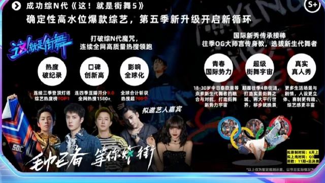 王一博|优酷云赏会爆新消息，《这街5》拟邀请王一博，或将于6月开始录制