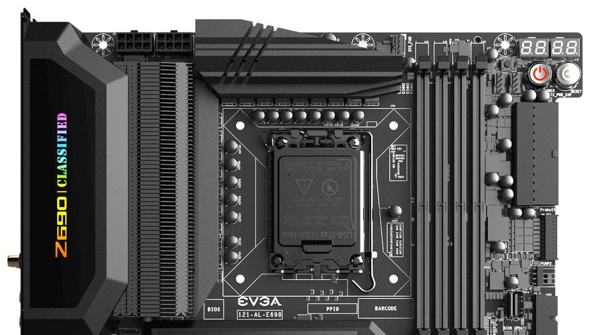 EVGA发布Z690 CLASSIFIED主板，专为终极游戏体验而设计