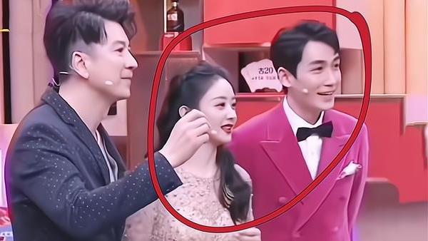 赵丽颖|赵丽颖和朱一龙“春晚”采访合体了！两人猜字谜，颖宝脑袋太聪明