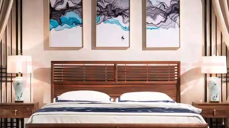 永不过时的胡桃木，打造时尚雅致的新中式家居空间