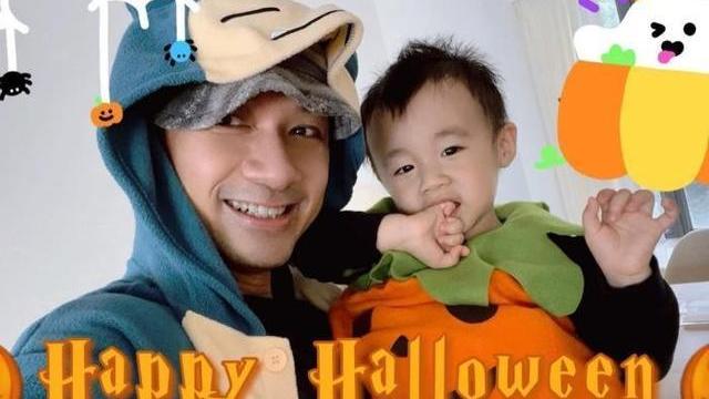 古巨基|古巨基罕见晒出儿子近照，Kuson打鼓超可爱，父母捧场超热情