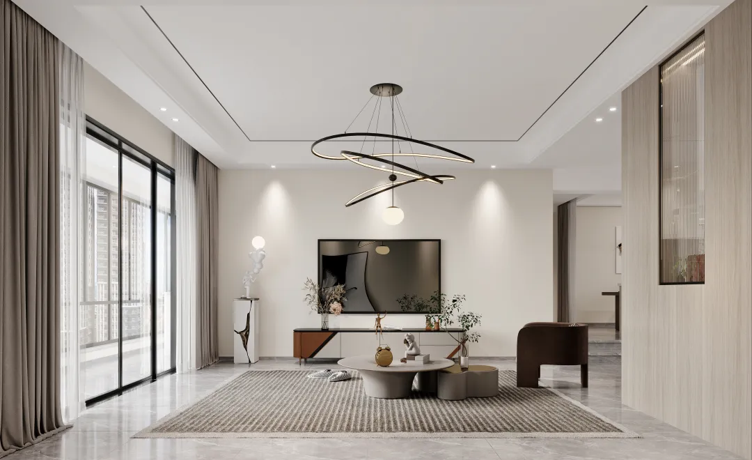 昊园169㎡现代风格，静谧治愈