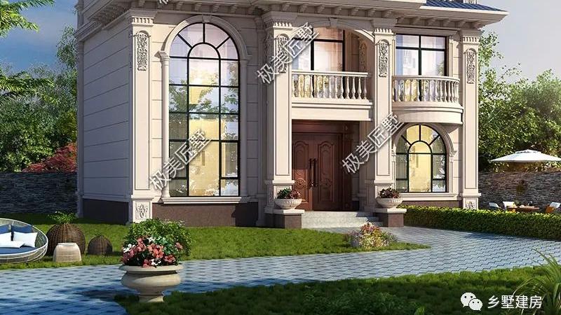 一款谁看了都心动不已的，三层精美欧式，奉上图纸供收藏