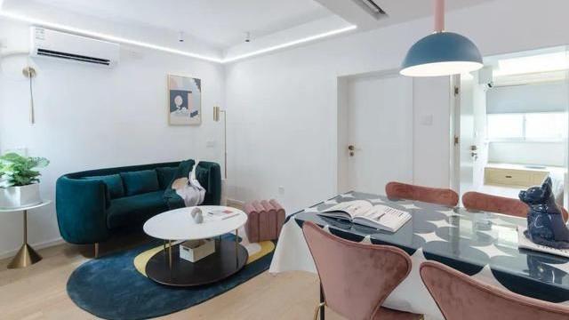 北漂姑娘70㎡的小家：装修花了50万，空间虽小，独居的她却很满足