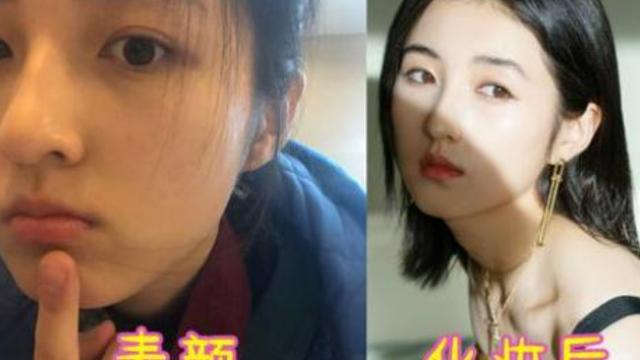 高马尾 女子化妆7年每天不间断！看到卸妆后的样子，网友：心疼