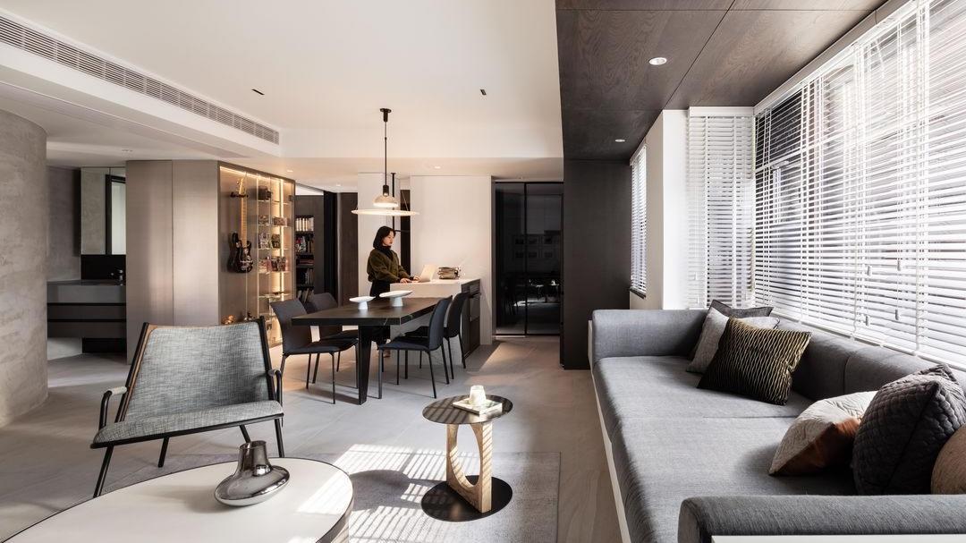 摄影工作者的家，舒适又有立体感，好适合时尚的年轻人