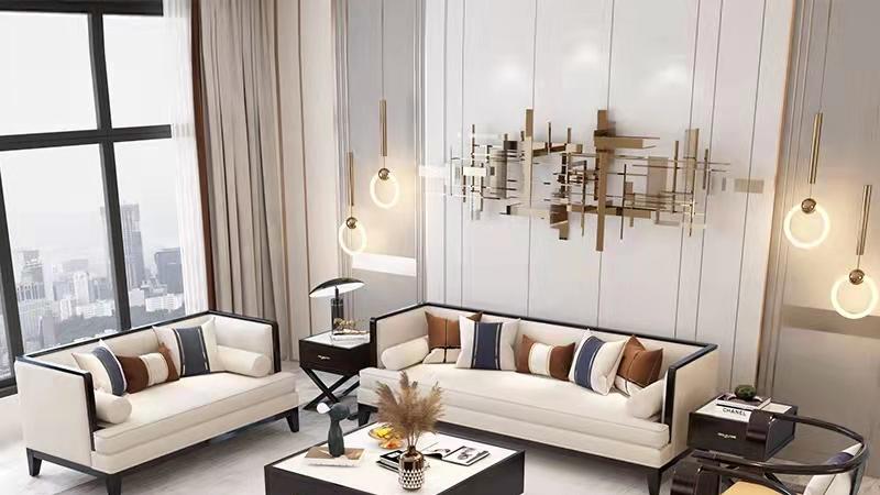 新中式客厅设计|亦古亦今的层次之美