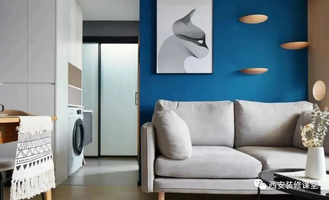 60㎡一室一厅装修，单身颜值家