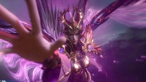 比比东|比比东最强一击撕裂空间，底牌用尽外附魂骨全开，可惜拿不下唐三