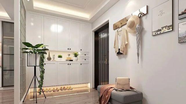 180平米北欧风，打开房门玄关就把人迷住了，全房简单精炼又耐看