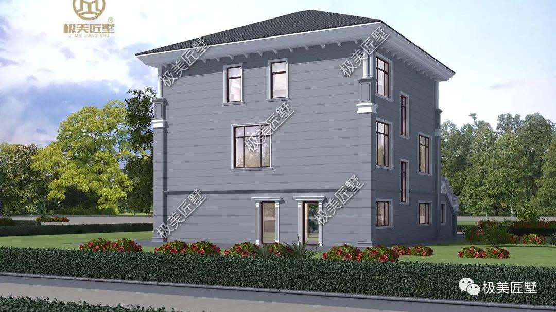 欧式架空三层别墅，小型车库更加方便，进来看看吧！