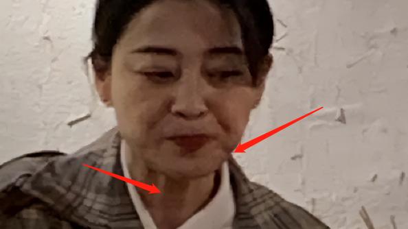 梅婷|黄渤剧组聚餐，46岁梅婷意外撞脸63岁倪萍，网友：脸不抗老