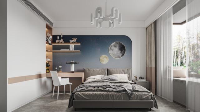 146㎡现代风，冷灰色调的独特魅力！