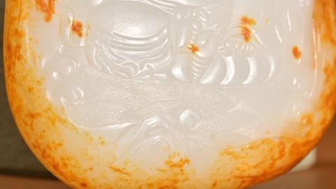 老玩家|老玩家旧藏 和田玉原石籽料 黄财神 摆件