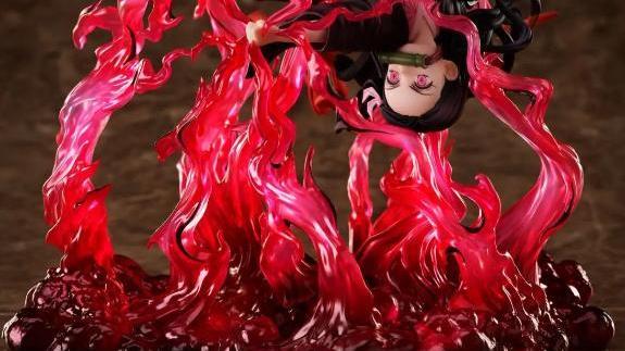 手办|鬼灭之刃灶门祢豆子手办追加官图实用度顶级的周边专治颈椎问题