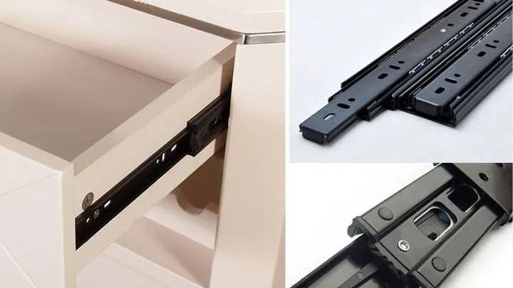 抽屉怎样从滑轨卸下来？抽屉如何从轨道拉出来