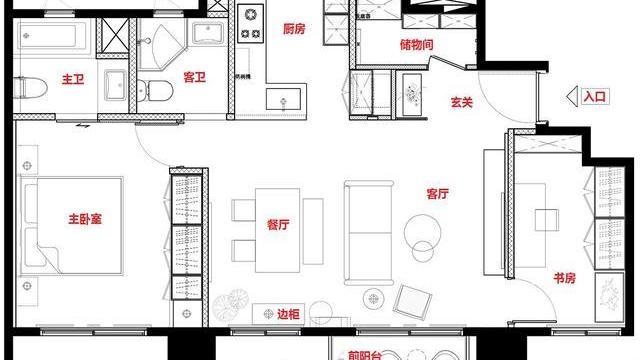 她晒出98新家，坚持高质量简装也不低质量豪装，优雅舒适才真好