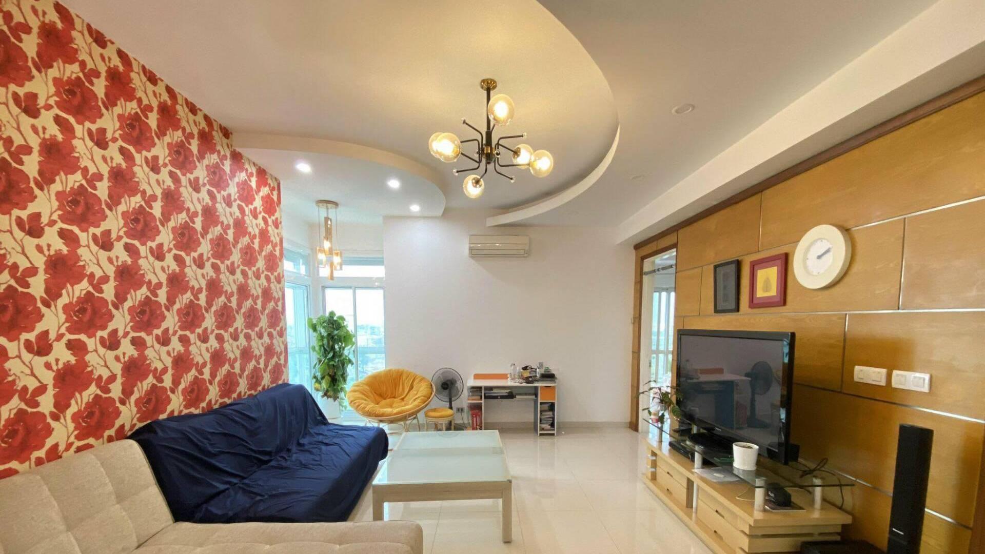 87㎡二手房装修一切从简，带着狗一起住，完工显大，烟火气十足！