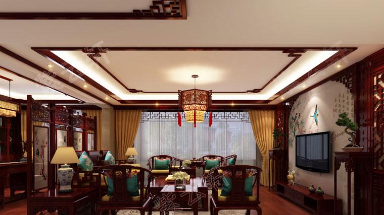 将恬静的心寄托中式风格之上，感受那一幅浓郁蕴含