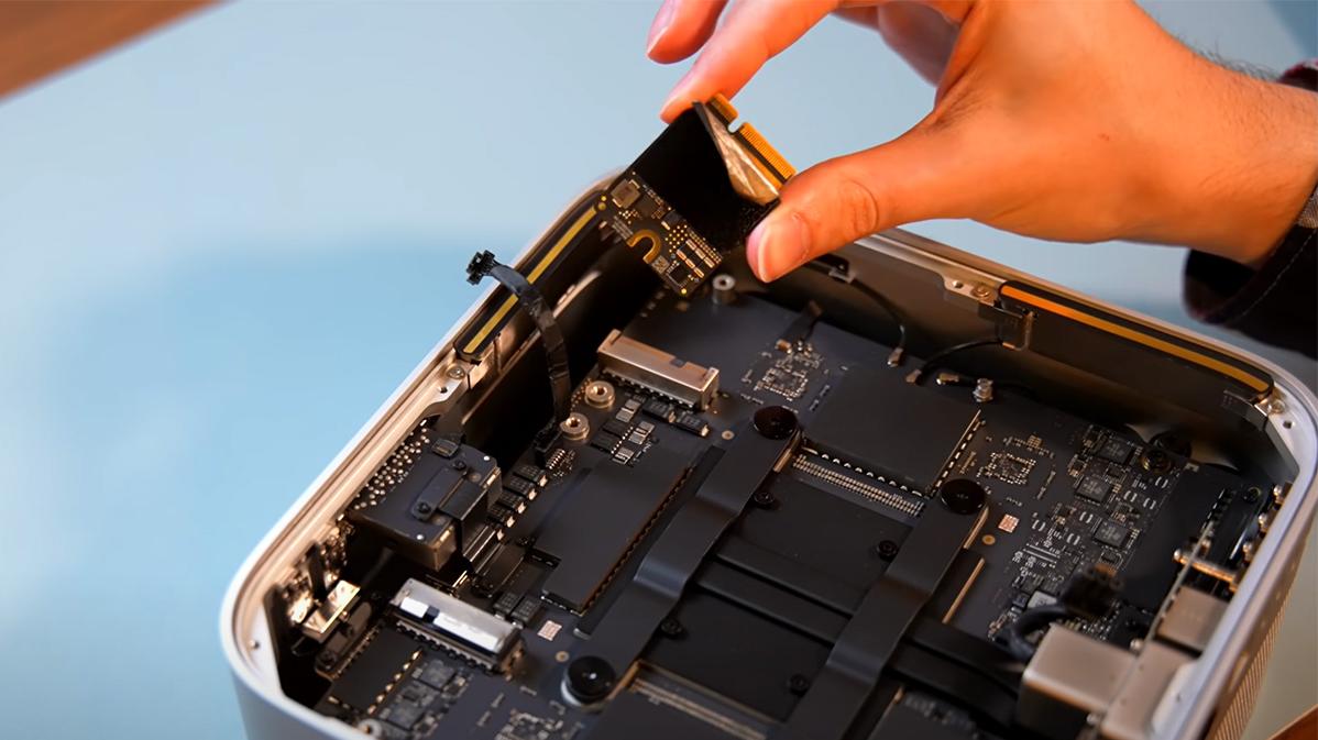 MySQL|Mac Studio虽然留有SSD扩展槽，但测试证实无法自行加装或交换