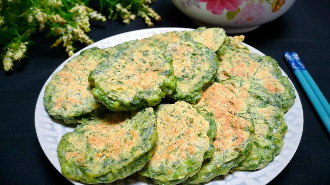 酱酒|此菜叶子别扔掉，高钙高钾高维C，做成早餐，营养补钙又好吃！