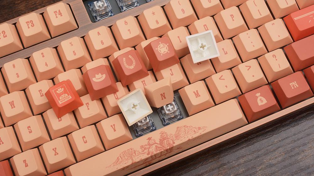 官宣|用这把键盘玩荒野大镖客是不是更带感？睿匠R87牛仔版