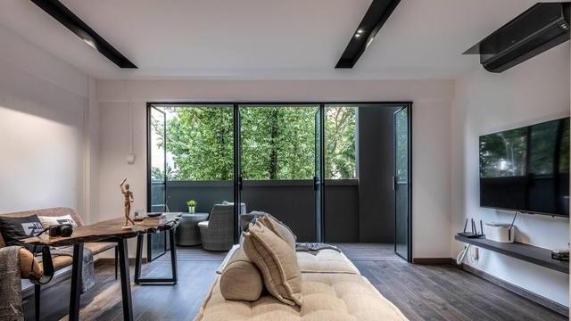 90的小复式，客厅当书房，卧室当影院，全屋精致又享受！