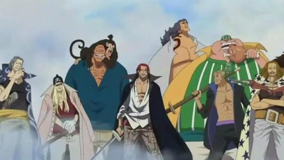 香克斯|红发海贼团十一位成员公开亮相，全团成员介绍!