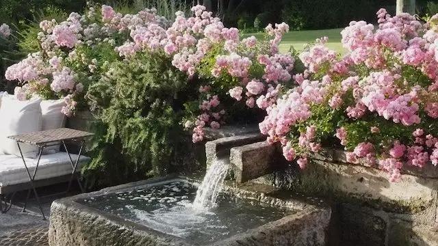 他才花了500元，就打造一个格调超高的庭院水景