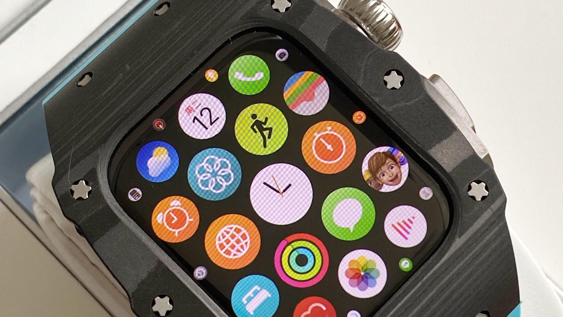 |定制款Apple Watch 7手表：这是智能化的“理查德米勒”？