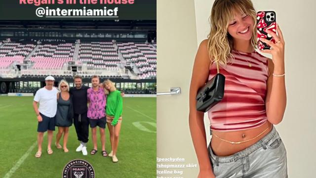 贝克汉姆|小贝次子好事将近，第二个儿媳颜值不如妮可拉，身材很魁梧